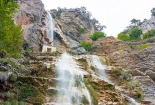 Водопад Учан-Су возле Ялты: «Летящая вода» с высоты сто метров